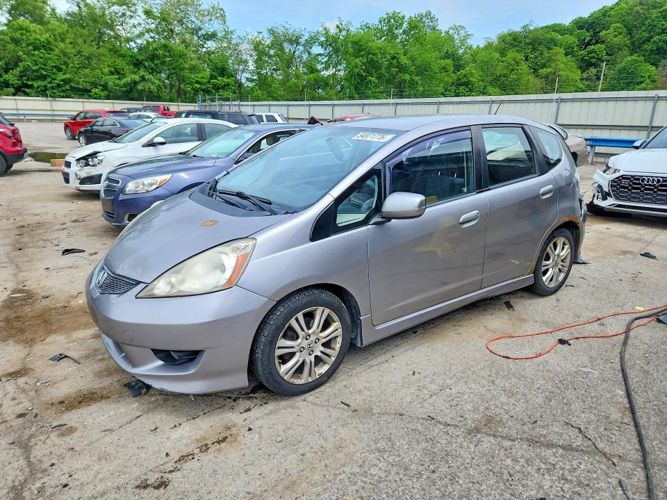 54971776 :رقم المزاد ، JHMGE88499S032418 vin ، 2009 Honda Fit مزاد بيع