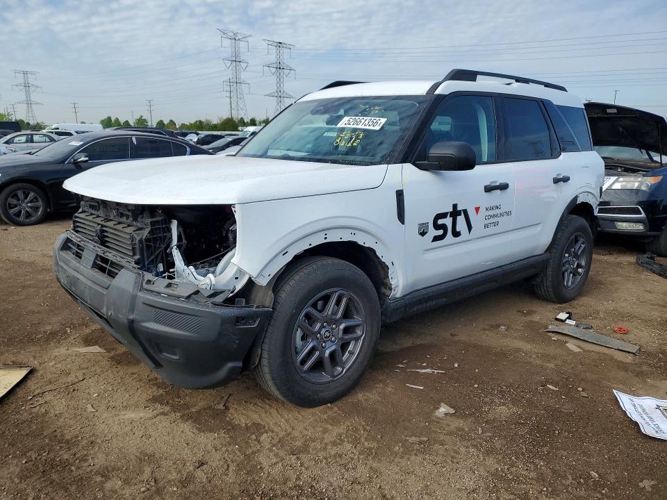 2025 Ford Bronco Sport მანქანა იყიდება აუქციონზე, vin: 3FMCR9BN8SRE74504, აუქციონის ნომერი: 52661356