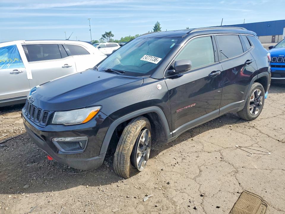 Aukcja sprzedaży 2018 Jeep Compass, vin: 3C4NJDDB2JT169043, numer aukcji: 54771736