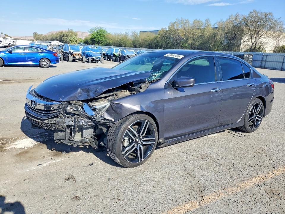 2017 Honda Accord მანქანა იყიდება აუქციონზე, vin: 1HGCR2F57HA057384, აუქციონის ნომერი: 53663456