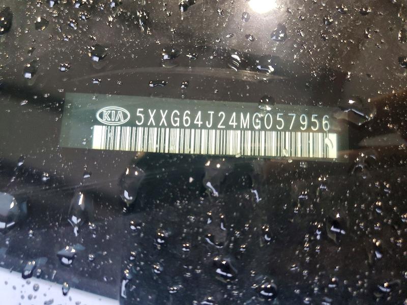 Aukcja sprzedaży 2021 Kia K5, vin: 5XXG64J24MG057956, numer aukcji: 52385956