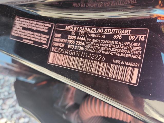 Aukcja sprzedaży 2014 Mercedes-benz Cla, vin: WDDSJ4GB9EN143226, numer aukcji: 51989436
