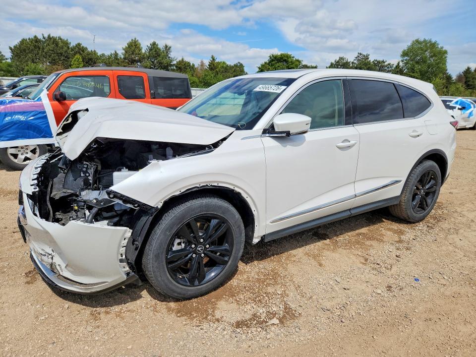 49665726 :رقم المزاد ، 5J8YE1H37RL001426 vin ، 2024 Acura Mdx مزاد بيع