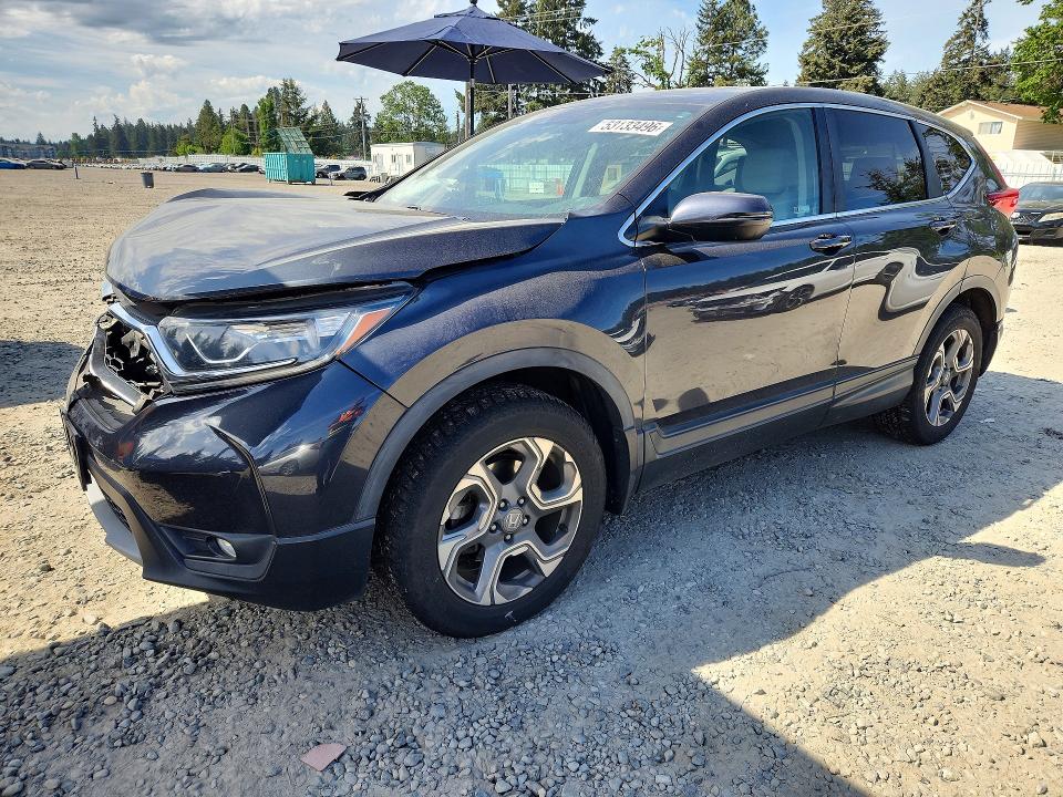 53133496 :رقم المزاد ، 2HKRW2H89JH661963 vin ، 2018 Honda Cr-v مزاد بيع