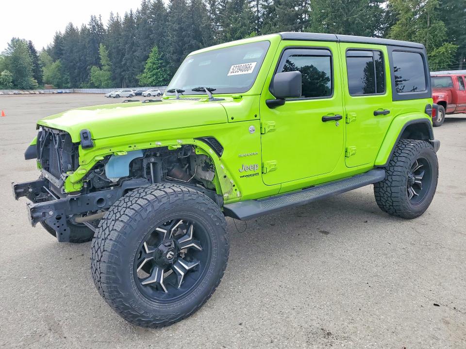 Aukcja sprzedaży 2021 Jeep Wrangler Unlimited, vin: 1C4HJXEG5MW834623, numer aukcji: 52394066