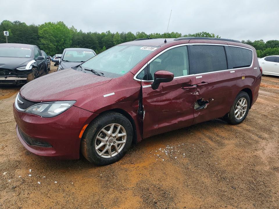 54611356 :رقم المزاد ، 2C4RC1DGXMR551320 vin ، 2021 Chrysler Voyager مزاد بيع