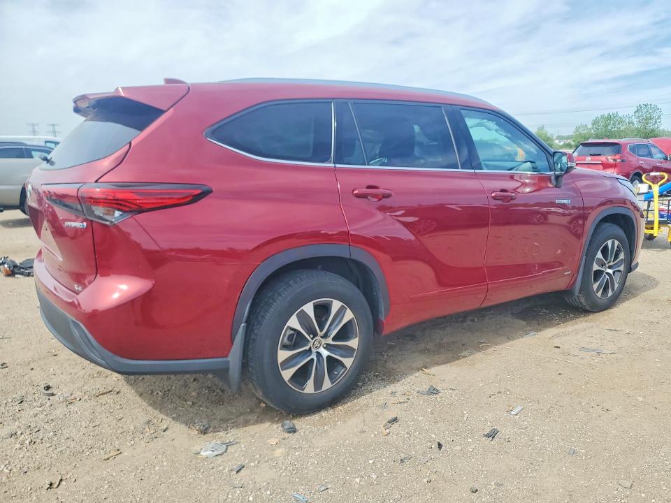Продаж на аукціоні авто 2020 Toyota Highlander, vin: 5TDHBRCH7LS507773, номер лоту: 54827646