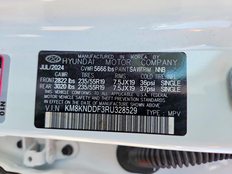 2024 Hyundai Ioniq 5 მანქანა იყიდება აუქციონზე, vin: KM8KNDDF3RU328529, აუქციონის ნომერი: 55063376