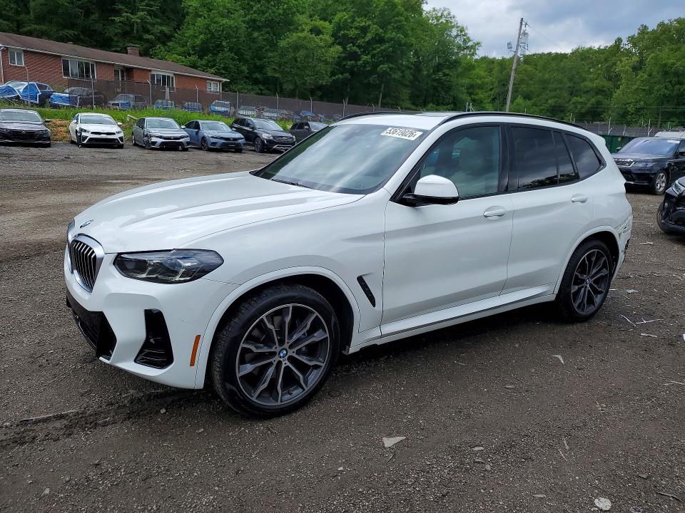 Продаж на аукціоні авто 2022 Bmw X3, vin: 5UX53DP06N9N31120, номер лоту: 53619026