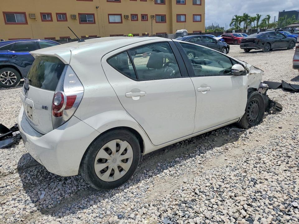 Aukcja sprzedaży 2012 Toyota Prius C, vin: JTDKDTB33C1520875, numer aukcji: 54256306