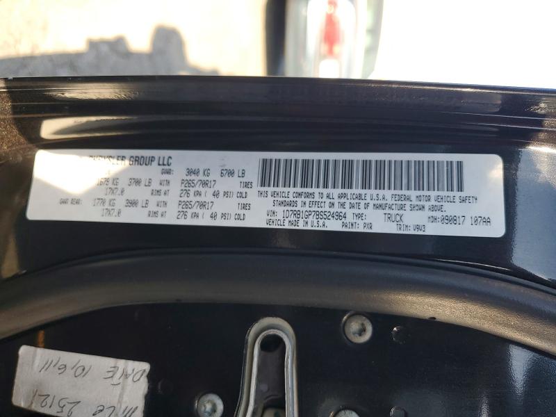 2011 Dodge Ram 1500 მანქანა იყიდება აუქციონზე, vin: 1D7RB1GP7BS524964, აუქციონის ნომერი: 53906356
