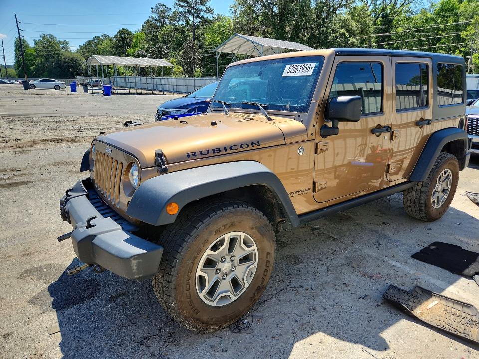 52061956 :رقم المزاد ، 1C4BJWFG5FL615499 vin ، 2015 Jeep Wrangler Unlimited مزاد بيع