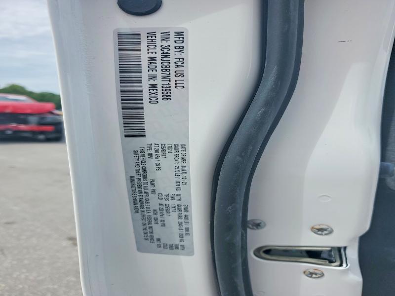 52395176 :رقم المزاد ، 3C4NJCBB7NT139586 vin ، 2022 Jeep Compass مزاد بيع