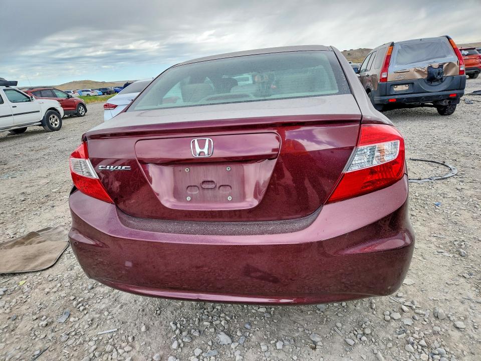 53918386 :رقم المزاد ، 19XFB2F58CE057979 vin ، 2012 Honda Civic مزاد بيع
