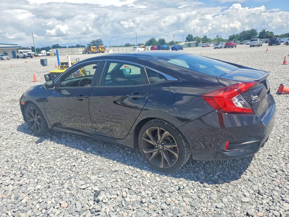 55076066 :رقم المزاد ، 19XFC2F82KE000523 vin ، 2019 Honda Civic مزاد بيع
