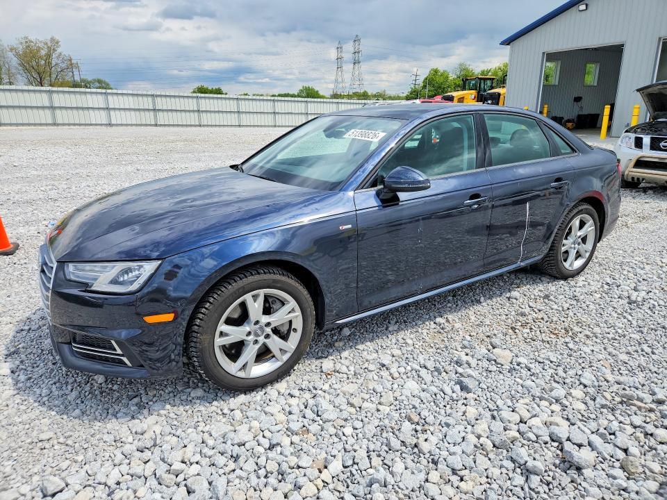 51398826 :رقم المزاد ، WAUDNAF48JN009825 vin ، 2018 Audi A4 مزاد بيع