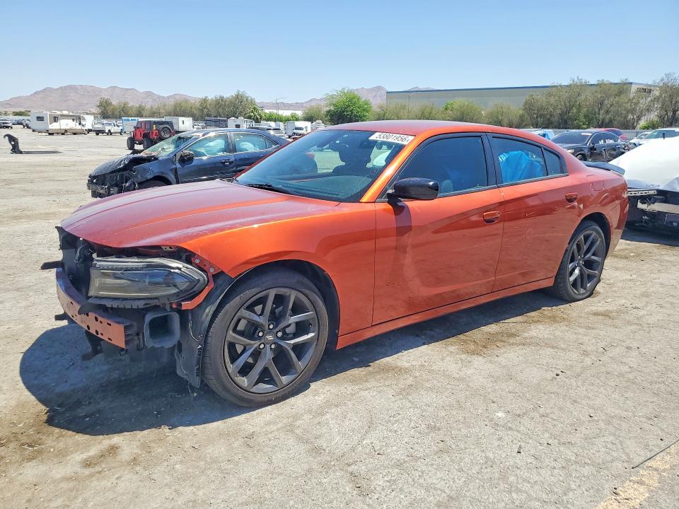 53801956 :رقم المزاد ، 2C3CDXBG1MH643595 vin ، 2021 Dodge Charger مزاد بيع