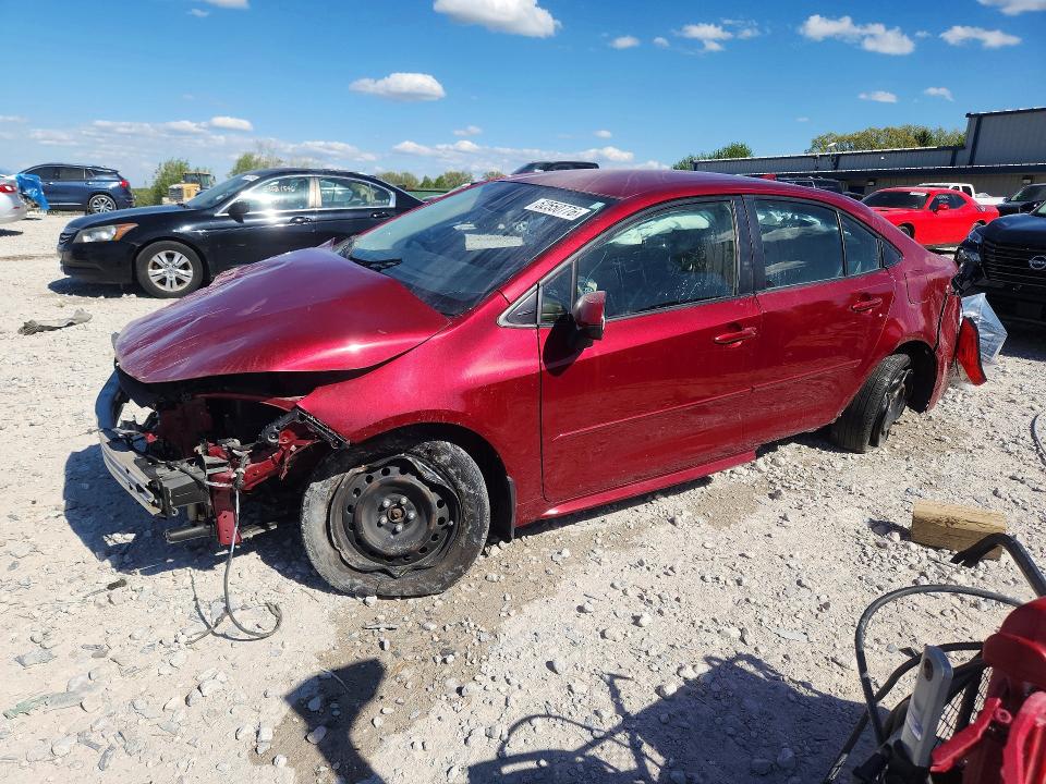 Auction sale of the 2022 Toyota Corolla, vin: JTDEPMAE3NJ192163, lot number: 52550776