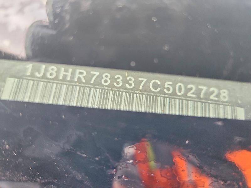 51972066 :رقم المزاد ، 1J8HR78337C502728 vin ، 2007 Jeep Grand Cherokee مزاد بيع