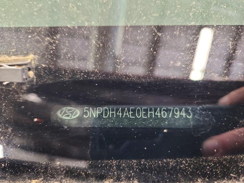 Продажа на аукционе авто 2014 Hyundai Elantra, vin: 5NPDH4AE0EH467943, номер лота: 54702766