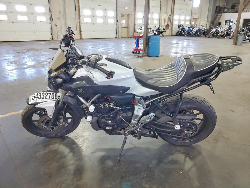 2015 Yamaha Fz07 მანქანა იყიდება აუქციონზე, vin: JYARM06E3FA003150, აუქციონის ნომერი: 54332706