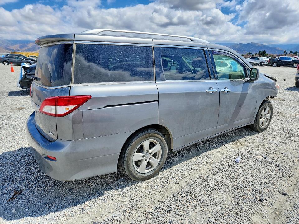 2017 Nissan Quest მანქანა იყიდება აუქციონზე, vin: JN8AE2KP7H9165597, აუქციონის ნომერი: 55197566