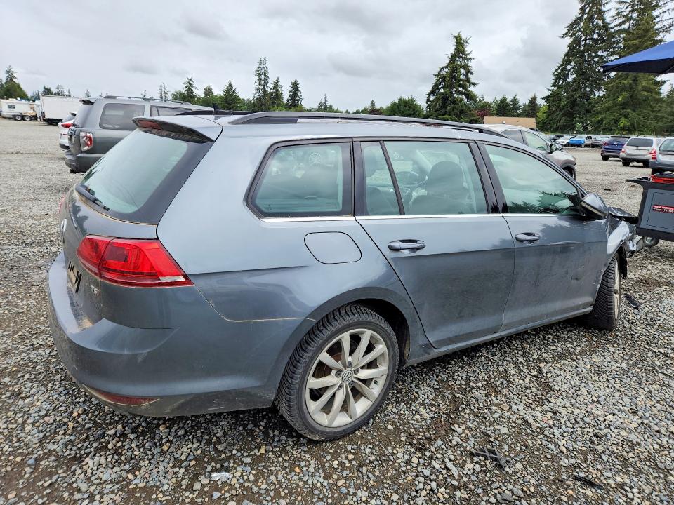 2017 Volkswagen Golf Sportwagen მანქანა იყიდება აუქციონზე, vin: 3VWC17AU2HM537043, აუქციონის ნომერი: 53669856