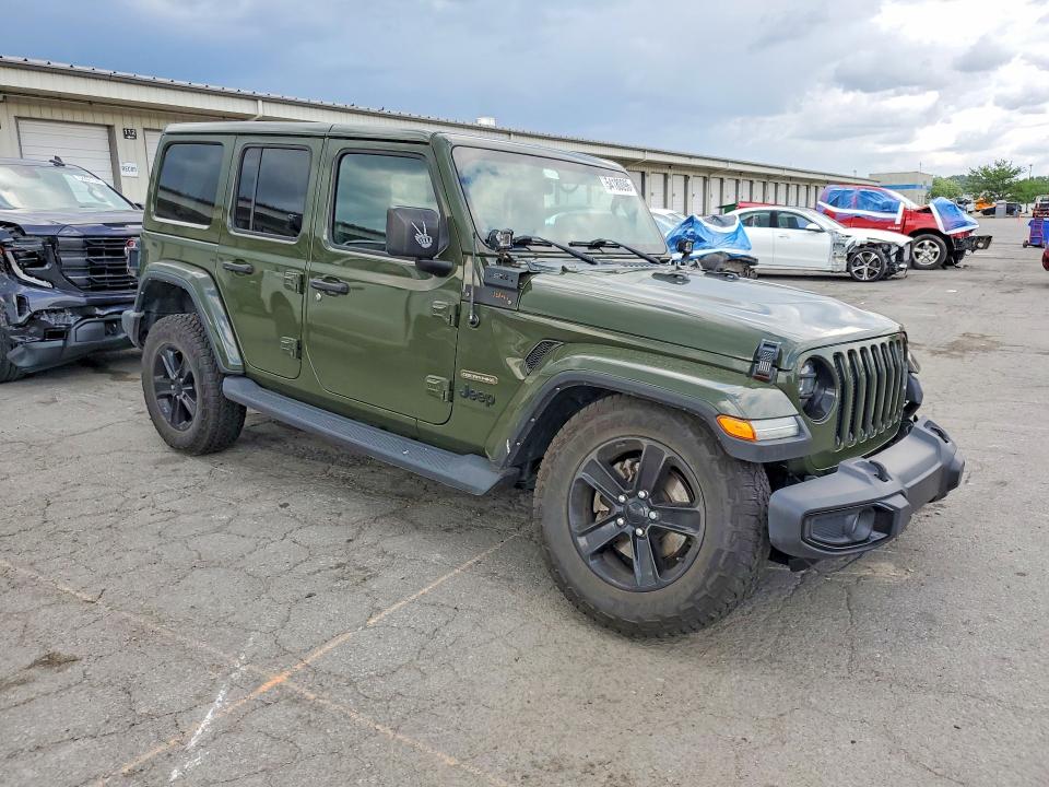 54180096 :رقم المزاد ، 1C4HJXEN0MW683818 vin ، 2021 Jeep Wrangler Unlimited مزاد بيع