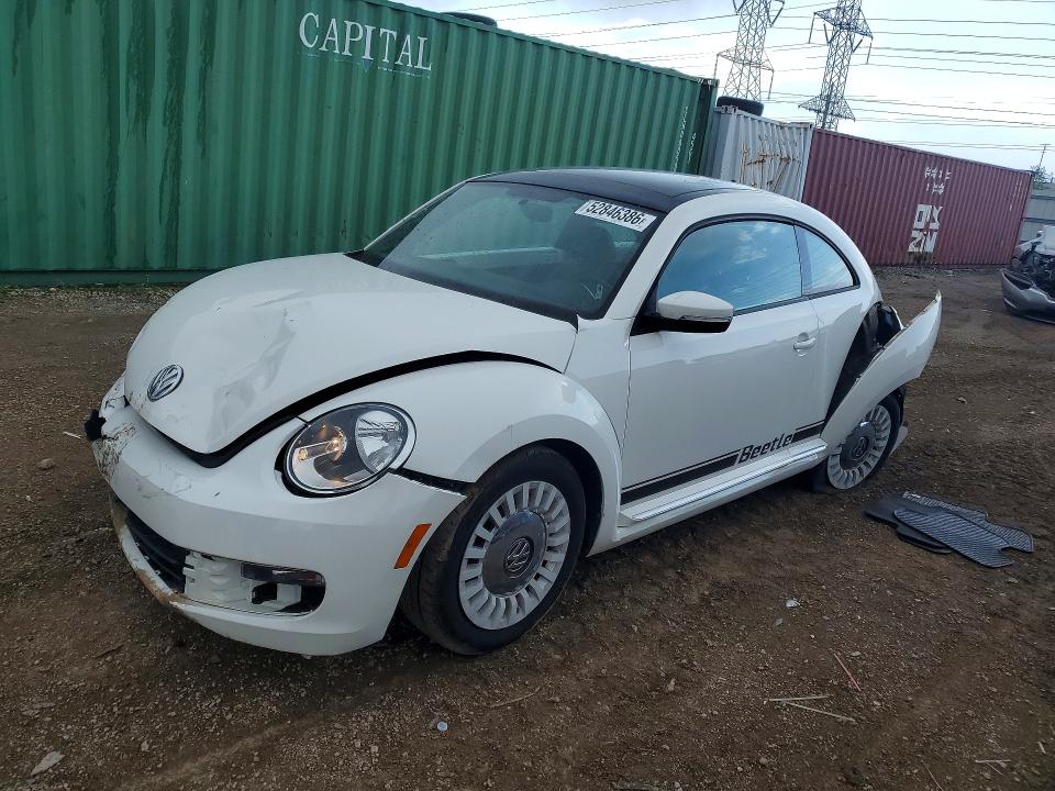 52846386 :رقم المزاد ، 3VWJP7AT0EM608250 vin ، 2014 Volkswagen Beetle مزاد بيع