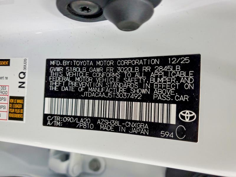 Продажа на аукционе авто 2026 Toyota Crown Signia, vin: JTDACAAJ5T3037492, номер лота: 52970386
