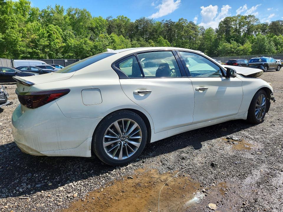 2022 Infiniti Q50 მანქანა იყიდება აუქციონზე, vin: JN1EV7BR9NM340942, აუქციონის ნომერი: 52905916