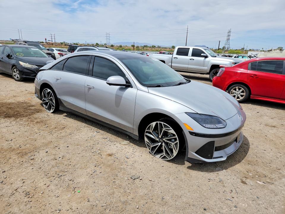 2023 Hyundai Ioniq 6 მანქანა იყიდება აუქციონზე, vin: KMHM54AAXPA022251, აუქციონის ნომერი: 54443636