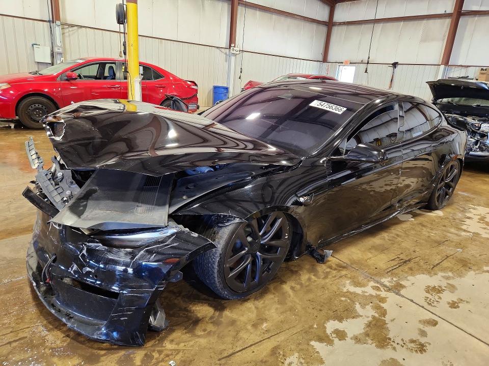 2021 Tesla Model S მანქანა იყიდება აუქციონზე, vin: 5YJSA1E58MF432214, აუქციონის ნომერი: 54756366
