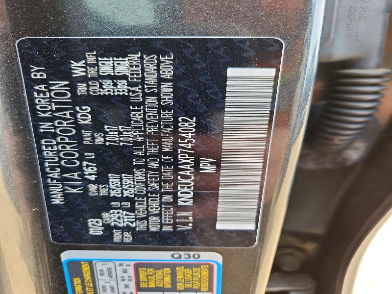54897366 :رقم المزاد ، KNDEUCAAXP7454082 vin ، 2023 Kia Seltos مزاد بيع