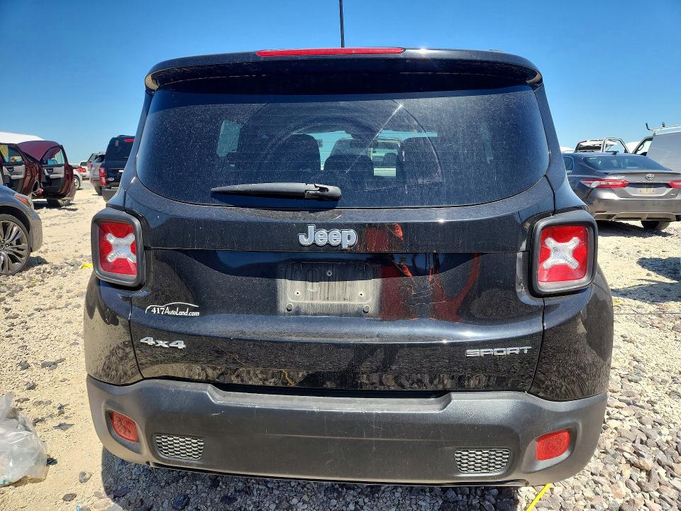 53550606 :رقم المزاد ، ZACCJBAB7HPG64095 vin ، 2017 Jeep Renegade مزاد بيع