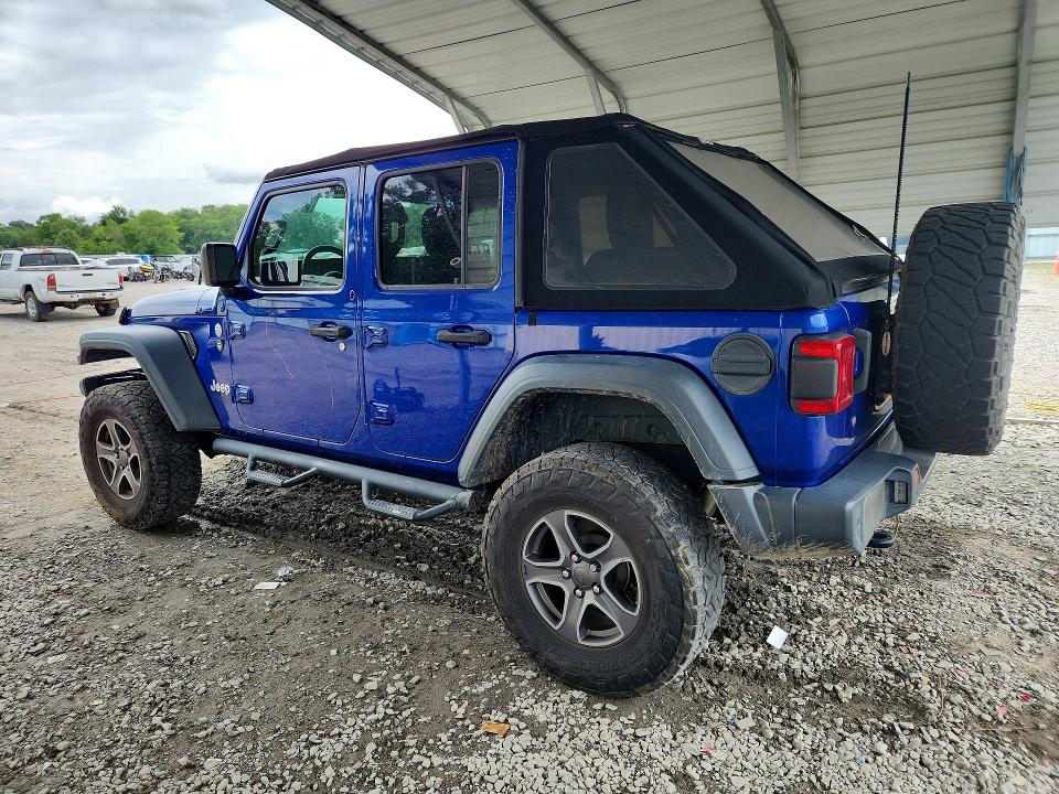 55037036 :رقم المزاد ، 1C4HJXDN9JW206253 vin ، 2018 Jeep Wrangler Unlimited مزاد بيع
