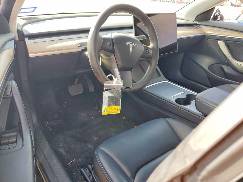 53074356 :رقم المزاد ، 5YJ3E1EA7PF672168 vin ، 2023 Tesla Model 3 مزاد بيع