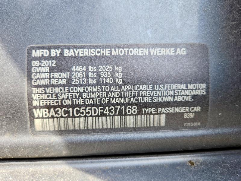 Aukcja sprzedaży 2013 Bmw 328, vin: WBA3C1C55DF437168, numer aukcji: 51035046