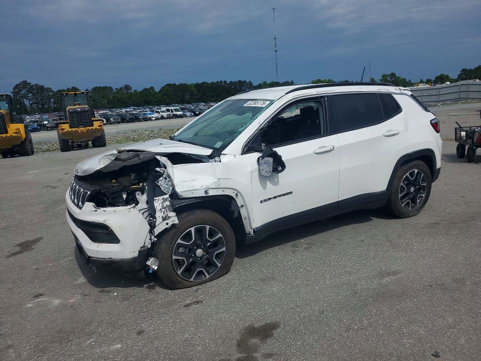 52395176 :رقم المزاد ، 3C4NJCBB7NT139586 vin ، 2022 Jeep Compass مزاد بيع