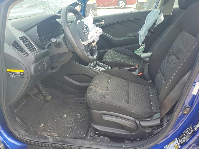 55074776 :رقم المزاد ، 3KPFK4A71HE037911 vin ، 2017 Kia Forte مزاد بيع