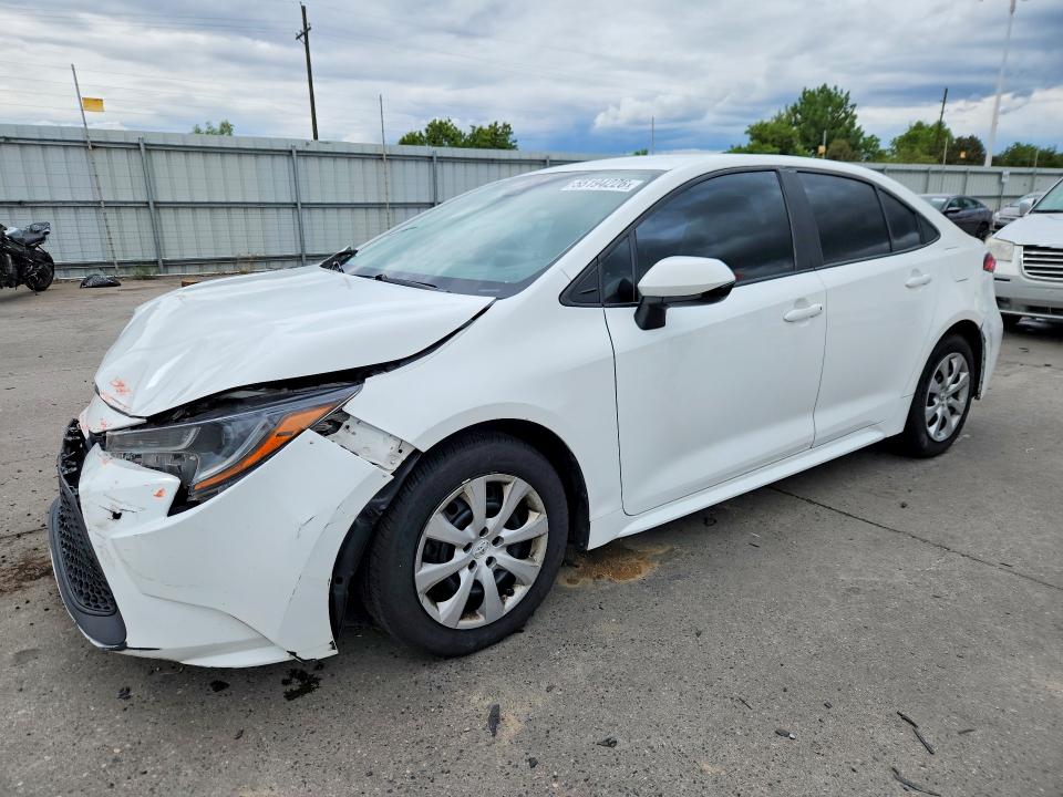 55194226 :رقم المزاد ، 5YFEPMAE6NP273475 vin ، 2022 Toyota Corolla مزاد بيع