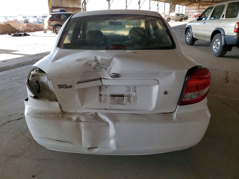 52522276 :رقم المزاد ، KNADC125236222514 vin ، 2003 Kia Rio مزاد بيع