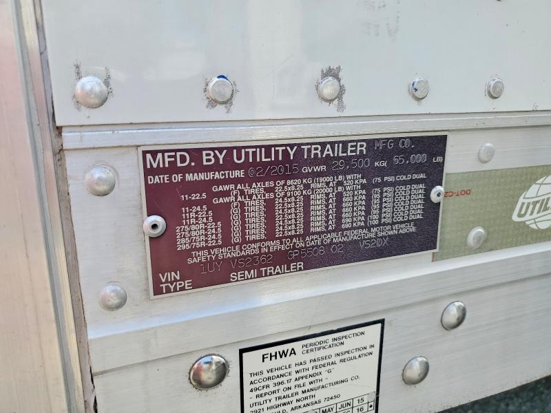 Продажа на аукционе авто 2016 Utility Trailer Manufacture Utility Tr, vin: 1UYVS2362GP550802, номер лота: 53297696