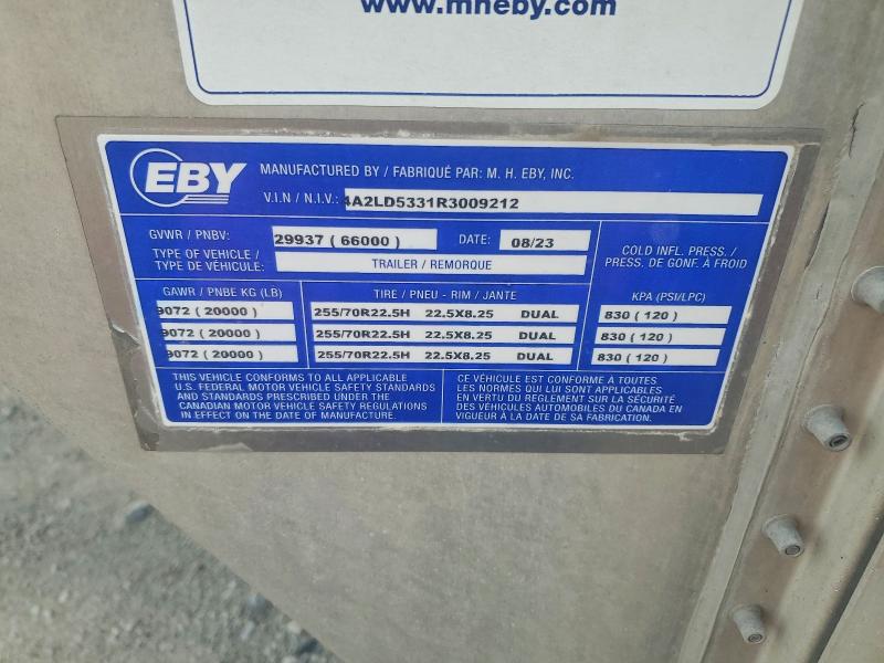 Продажа на аукционе авто 2024 Utility Trailer Trailer, vin: 4A2LD5331R3009212, номер лота: 52704146