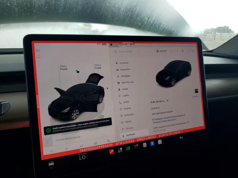 Продаж на аукціоні авто 2023 Tesla Model Y, vin: 7SAYGDEDXPF944114, номер лоту: 54130986