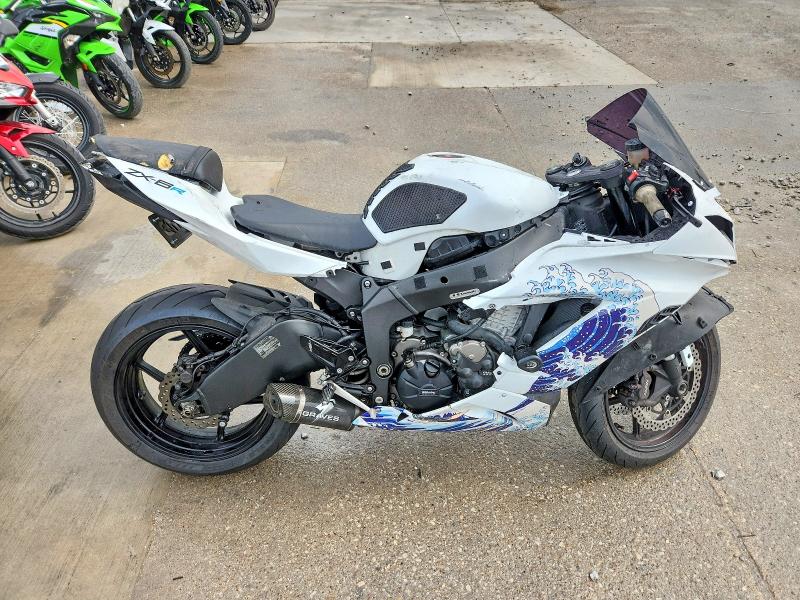 54447986 :رقم المزاد ، JKBZXJE10EA010755 vin ، 2014 Kawasaki Zx636 مزاد بيع