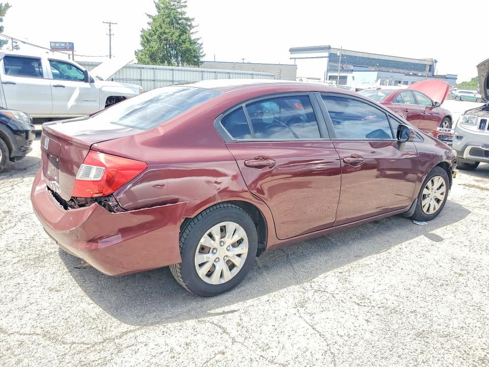 Продажа на аукционе авто 2012 Honda Civic, vin: 19XFB2F57CE072800, номер лота: 55321916