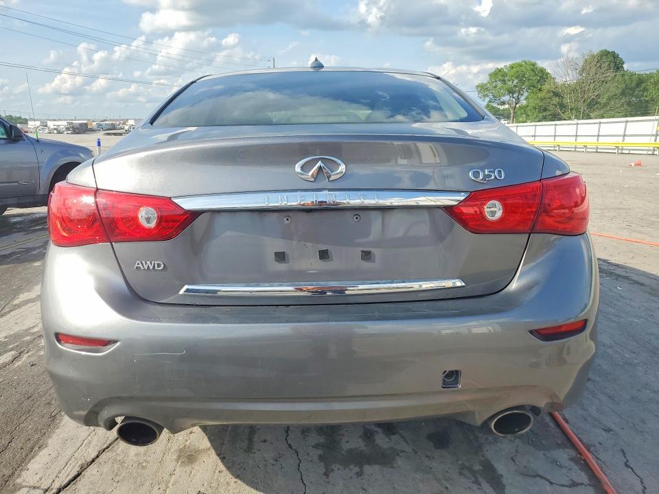 Продаж на аукціоні авто 2014 Infiniti Q50, vin: JN1BV7AR9EM707407, номер лоту: 54861086