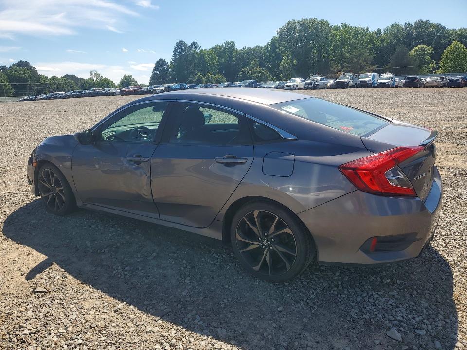 52990086 :رقم المزاد ، 19XFC2F81KE037546 vin ، 2019 Honda Civic مزاد بيع