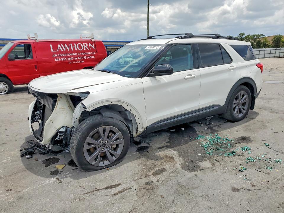 55034116 :رقم المزاد ، 1FMSK7DH7PGA14454 vin ، 2023 Ford Explorer مزاد بيع